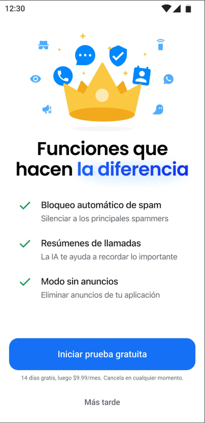 Spanish production screen 7